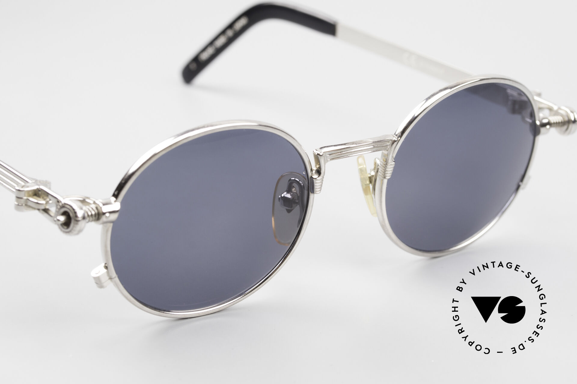 Sonnenbrillen Jean Paul Gaultier 56-4178 Runde Industrial Vintage Brille