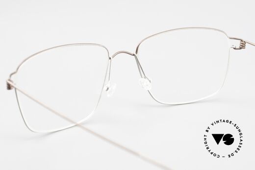 Lindberg Nicholas Air Titan Rim High-End Titanium Brille, eleganter Rahmen ohne Schrauben, Nieten oder Lötungen, Passend für Herren