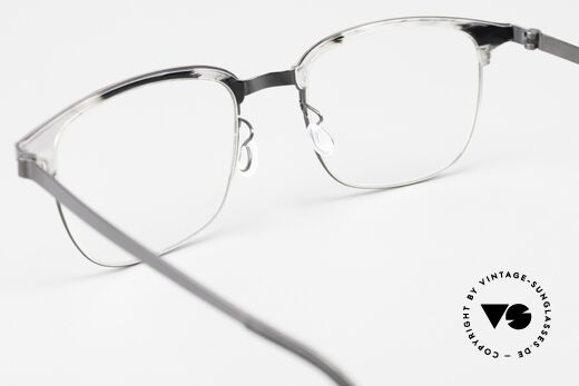 Lindberg 9835 Strip Titanium Designerbrille Ladies & Gents, die orig. DEMOgläser können beliebig getauscht werden, Passend für Herren und Damen