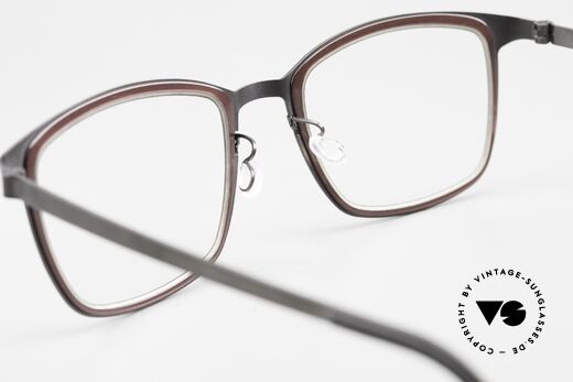 Lindberg 9702 Strip Titanium Herrenbrille & Damenbrille, die orig. DEMOgläser können beliebig getauscht werden, Passend für Herren und Damen