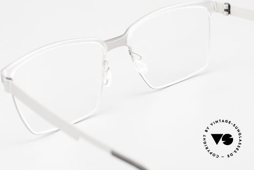 Lindberg 9806 Strip Titanium Edle Designerbrille Von 2016, die orig. DEMOgläser können beliebig getauscht werden, Passend für Herren und Damen