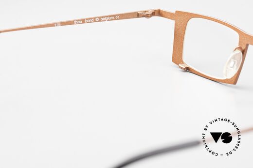 Theo Belgium Bond Titanbrille Damen & Herren, die Fassung ist NICHT gleitsichtfähig (Lesebrille), Passend für Herren und Damen