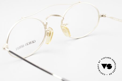 Giorgio Armani 115 90er Designer Brille Fassung, Fassung kann natürlich optisch verglast werden, Passend für Herren und Damen