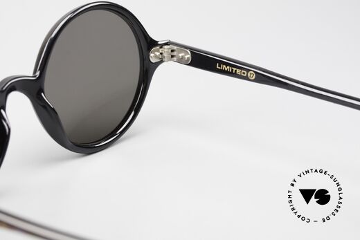 Carrera 5504 90er Brille Limited Round, Sonnengläser können durch optische ersetzt werden, Passend für Herren und Damen