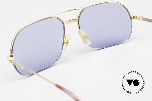 Cartier Orsay Herren Sonnenbrille Nylor, neue CR39 UV400 Gläser in blau; 100% UV Schutz, Passend für Herren