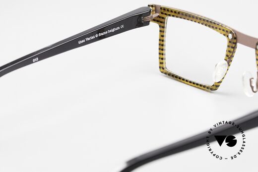 Theo Belgium Verlat Unisex Designerbrille Crazy, die Glashöhe ist 30mm; somit auch gleitsichtfähig, Passend für Herren und Damen