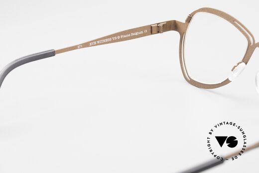 Theo Belgium Eye-Witness VB Damen Herren Designerbrille, das Modell kann natürlich beliebig verglast werden, Passend für Herren und Damen