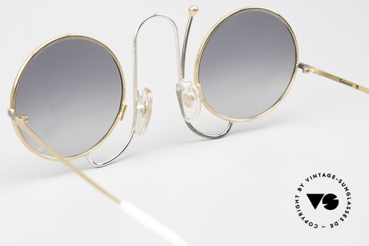 Casanova CMR 1 Kunst Strass Sonnenbrille, KEINE Retrobrille; ein altes 1980er Original, Passend für Damen