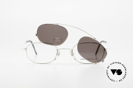 Koh Sakai KS9716 Herrenbrille Oder Damenbrille, ungetragen (wie alle unsere vintage Clip-On Brillen), Passend für Herren und Damen