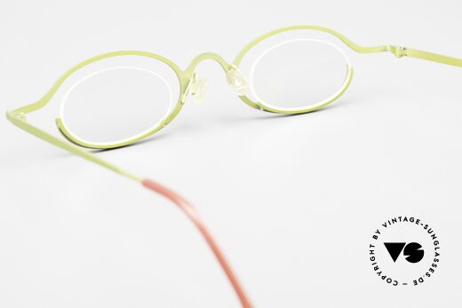 Theo Belgium Resso Schöne Damenbrille Minzgrün, die Fassung ist NICHT gleitsichtfähig (Lesebrille), Passend für Damen