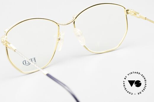 Fred Cythere - M Vintage Luxusbrille Damen, die Fassung kann natürlich beliebig verglast werden, Passend für Damen