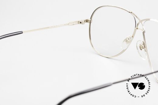 Cazal 728 80er Piloten Brille Large, KEINE Retrobrille; ein ca. 30 Jahre altes Original, Passend für Herren