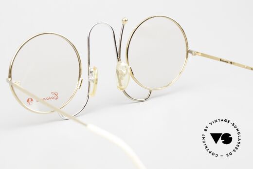 Casanova CMR 1 Außergewöhnliche Brille, KEINE Retrobrille; ein altes 1980er Original, Passend für Damen