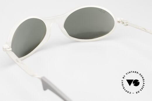 Ray Ban Orbs Oval Combo 90er Sonnenbrille Sport, ungetragen, ORBS Oval Combo W2390, G15-Silber M, Passend für Herren