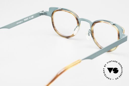 Anne Et Valentin Feist Designerbrille Kombi-Brille, ungetragenes Einzelstück von 2014; made in France, Passend für Damen