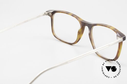 Gernot Lindner GL-502 925er Silberbrille & Azetat, ungetragenes Exemplar aus der 2019er Kollektion, Passend für Herren und Damen