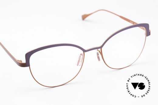 Caroline Abram Yoko Sehr Feminine Vintage Brille, ungetragenes Exemplar aus dem Jahre 2019; Vertu, Passend für Damen