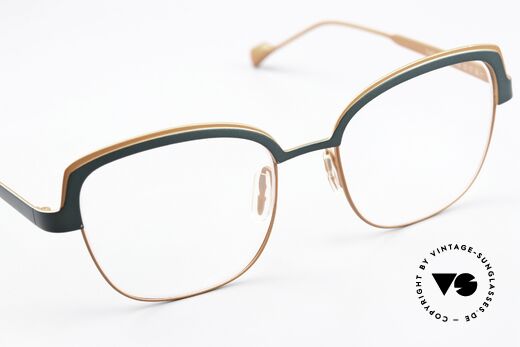 Caroline Abram X-Ellente Feminine Brille Sixties Style, ungetragenes Exemplar aus dem Jahre 2019; Vertu, Passend für Damen