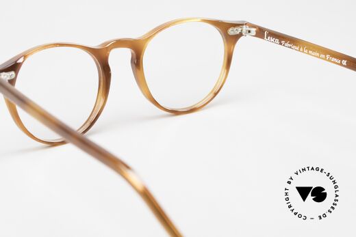 Lesca P18 Klassische Brille Panto, ungetragen (wie alle unsere Lesca Brillenfassungen), Passend für Herren und Damen