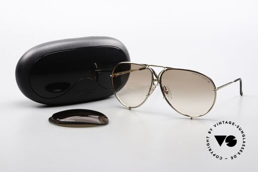 Porsche 5623 Black Mass Film Sonnenbrille, Mod. 5623 = 80er SMALL (heute eher MEDIUM Größe), Passend für Herren und Damen