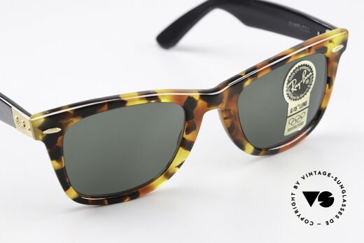 Ray Ban Wayfarer I Limited Deluxe Edition USA, KEIN Retronachbau, sondern ein echtes USA-Original, Passend für Herren und Damen