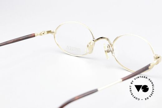 Matsuda 10116 Kleine Ovale Vintage Brille, ungetragenes Einzelstück für Leute, die sowas schätzen, Passend für Herren und Damen