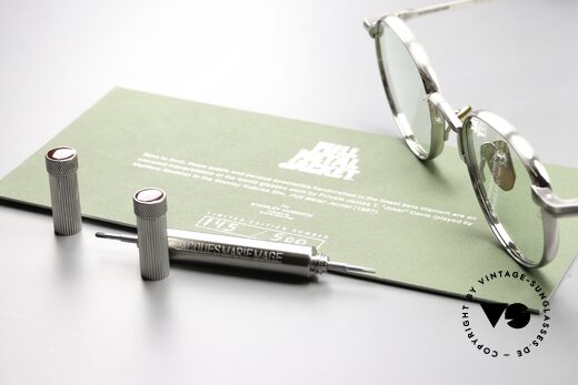 Jacques Mage Full Metal Jacket Stanley Kubrick Filmbrille, Größe: medium, Passend für Herren