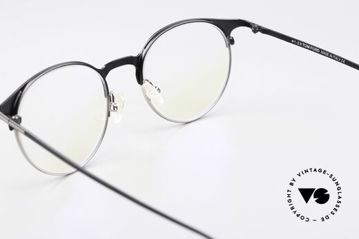 Tom Ford TF5548 Unisex Designerbrille Panto, die Fassung kann natürlich beliebig verglast werden, Passend für Herren und Damen