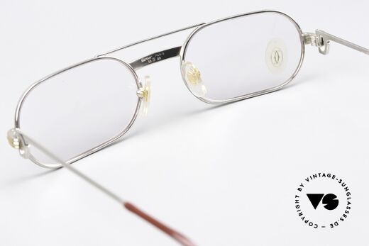 Cartier MUST LC - M Luxus Platin Brillenfassung, KEIN RETRO; ein 40 Jahre altes vintage ORIGINAL!, Passend für Herren