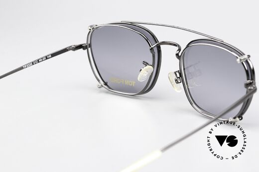 Tom Ford TF5335 Designerbrille Mit Clip On, die Fassung kann natürlich beliebig verglast werden, Passend für Herren und Damen