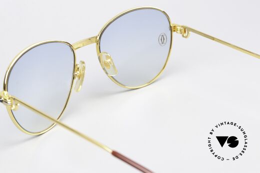 Cartier S Saphirs 0,94 ct - M Echte Saphir Sonnenbrille, ungetragen + OVP (sehr selten in diesem Zustand), Passend für Damen