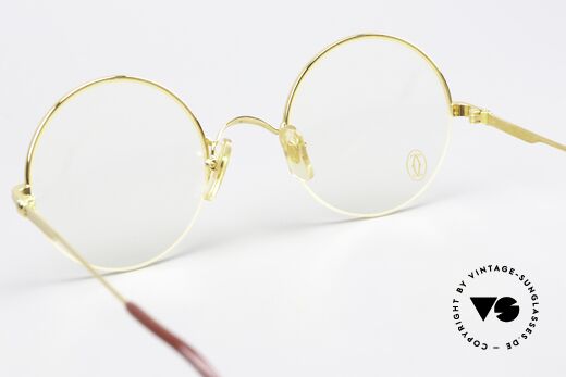 Cartier Mayfair - M Halb Rahmenlose Luxusbrille, ungetragener Top-Zustand (ein Sammlerstück!), Passend für Herren und Damen