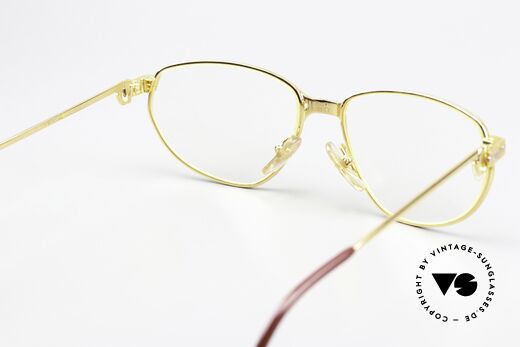 Cartier Panthere Windsor - S 90er Damenbrille Small Size, KEINE RETRObrille; ein 30 Jahre altes vintage ORIGINAL, Passend für Damen