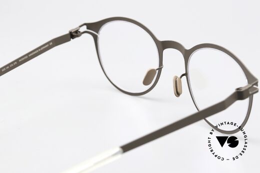 Mykita Benny Pantobrille In Dunkelbraun, genial flexible Brillenfassung: eine Größe passt allen, Passend für Herren und Damen