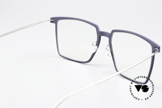 Lindberg 6577 NOW Eckige Designerbrille Unisex, ungetragenes Designerstück mit original Lindberg Etui, Passend für Herren und Damen