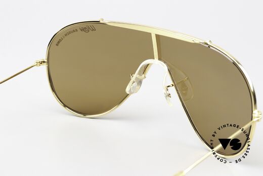 Bausch & Lomb Wings Amber Rose Sonnenbrille, ungetragenes Sammlerstück mit orig. Wings Etui, Passend für Herren und Damen