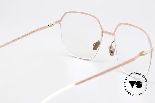 Mykita Finna Damenbrille Pfirsich Pink, genial flexible Brillenfassung: eine Größe passt allen, Passend für Damen