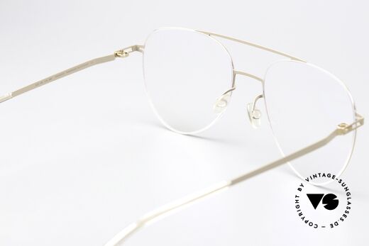 Mykita Jun Large Aviator Lessrim Frame, genial flexible Brillenfassung in einer large Größe, Passend für Herren und Damen