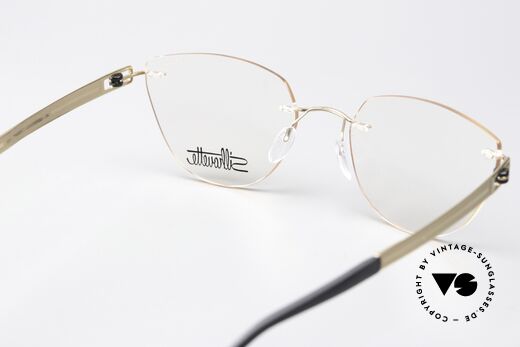 Silhouette 5236 Damenbrille Cateye Design, ungetragen von 2019; minimalistisch und doch edel, Passend für Damen