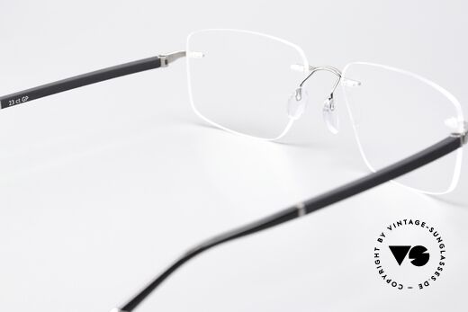 Silhouette 5421 23kt Gold Und Titan Mix, Form der Gläser kann jeder Optiker ggf. verändern, Passend für Herren