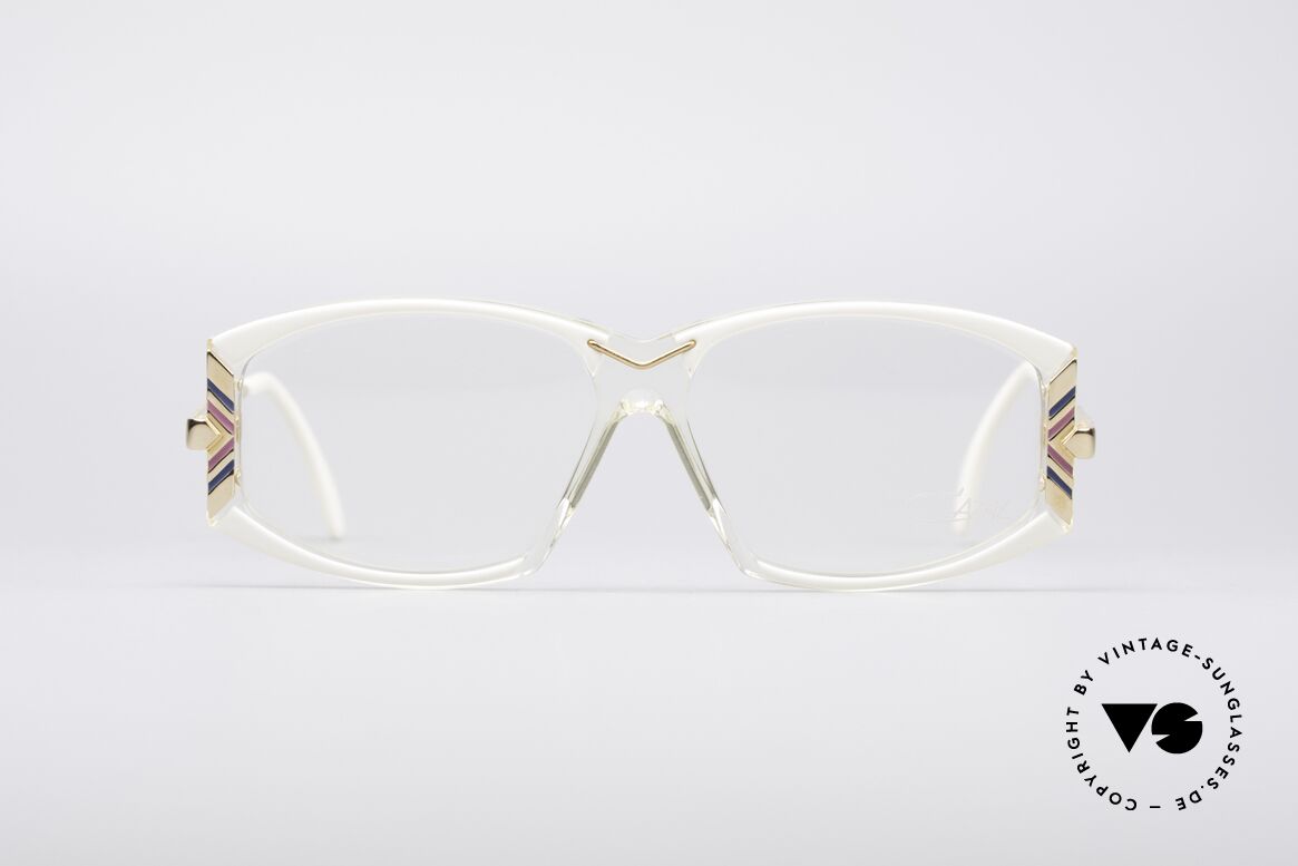 Cazal 194 80er Damen Vintage Brille, zauberhafte Cazal Damen-Brillenfassung von 1988, Passend für Damen