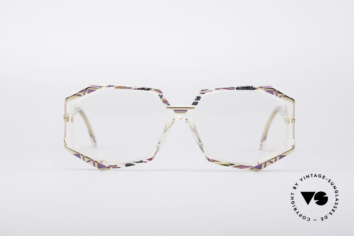 Cazal 355 Spektakuläre Vintage Brille, vintage Cazal Designerbrille aus den frühen 90ern, Passend für Damen