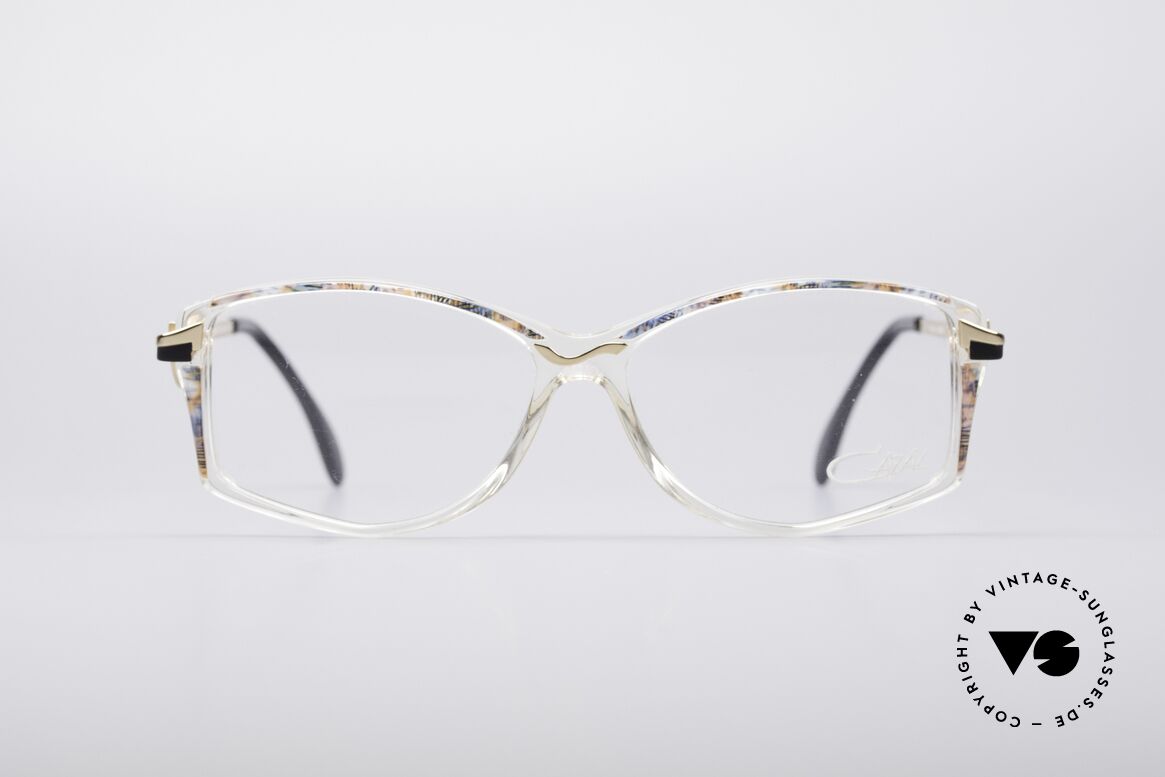 Cazal 369 90er Damen Designerbrille, interessantes Cazal Design aus den späten 90er Jahren, Passend für Damen