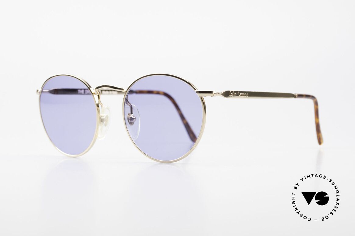 John Lennon - The Dreamer Sehr Kleine Vintage Brille, benannt nach bekannten J. Lennon / Beatles Songs, Passend für Herren und Damen