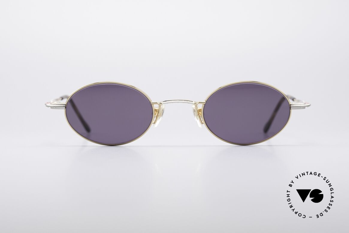 Bugatti 23194 Ovale Luxus Sonnenbrille, sehr elegante vintage Sonnenbrille von Bugatti, Passend für Herren