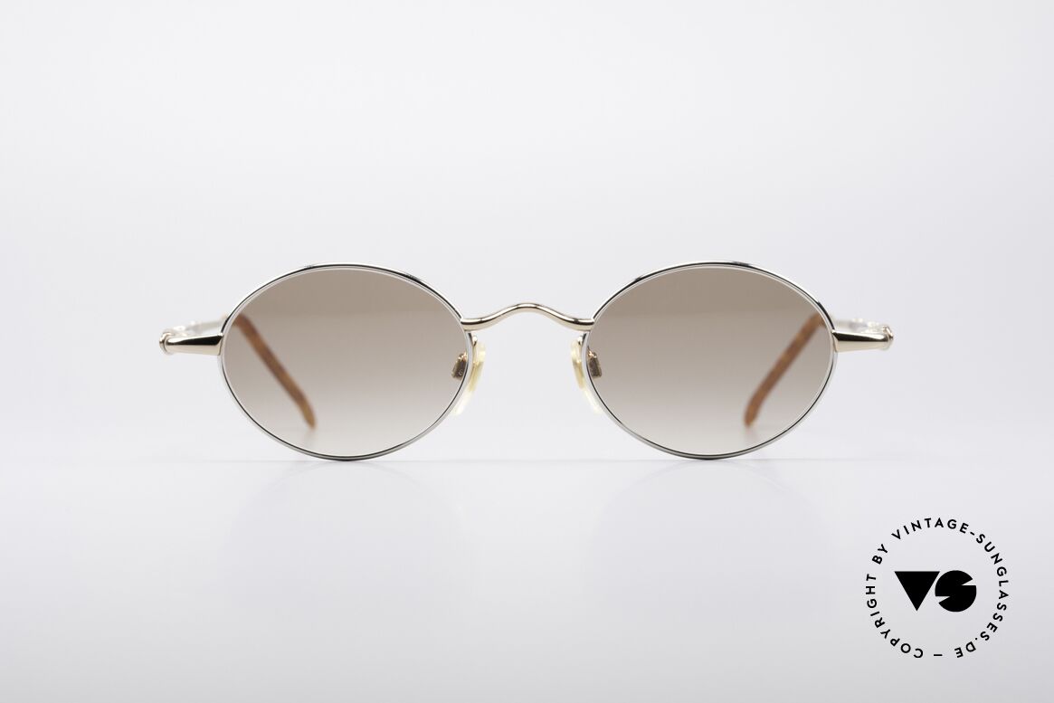 Bugatti 29578 Ovale Designer Sonnenbrille, sehr elegante vintage Sonnenbrille von Bugatti, Passend für Herren