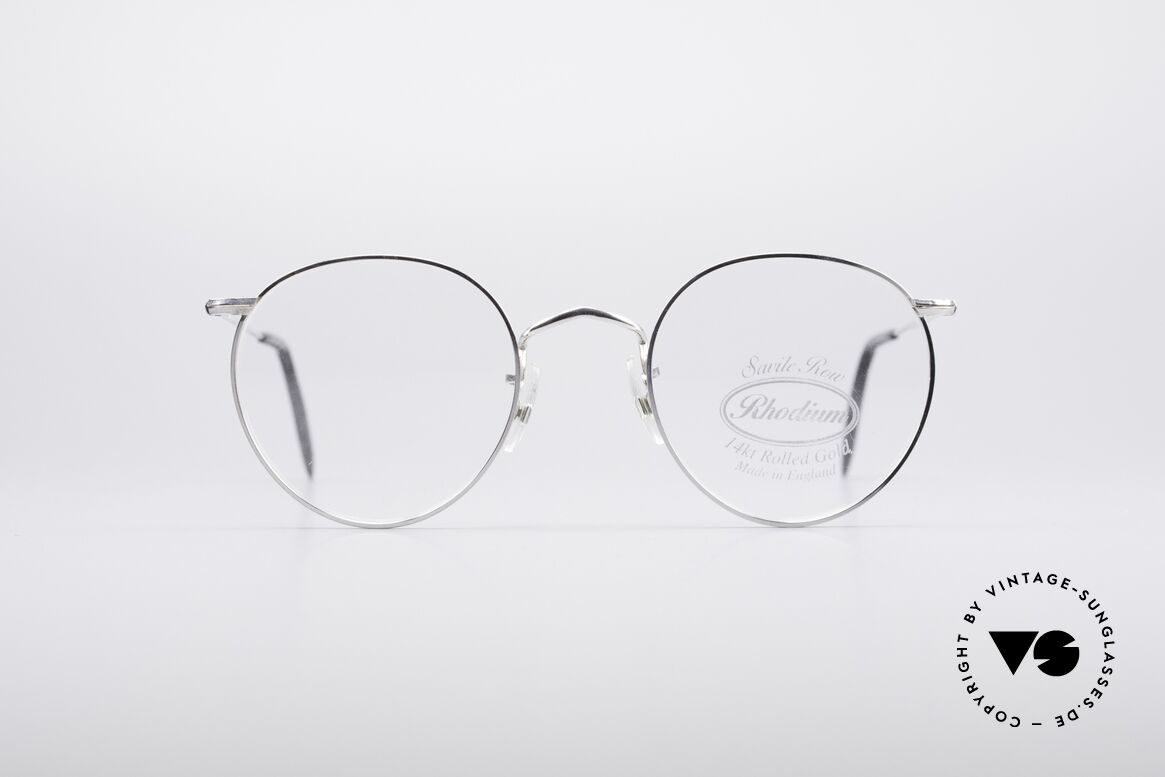 Savile Row Panto 49/22 John Lennon Brille, 'The Savile Row Collection' von ALGHA, UK Optical, Passend für Herren