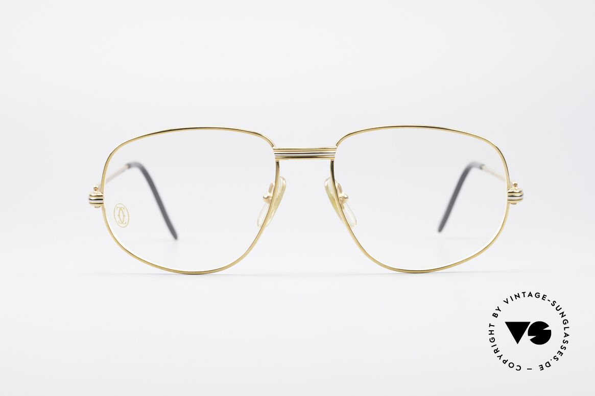 Cartier Romance Rose LC - L Limitierte Luxus Brille, vintage Cartier Luxus-Brillenfassung; Modell ROMANCE, Passend für Herren