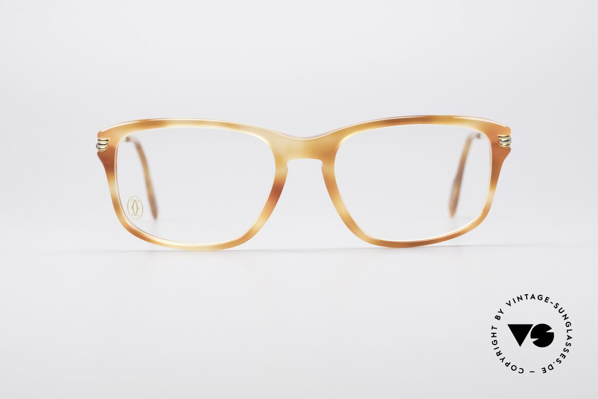 Cartier Lumen - S 90er Luxus Vintagebrille, vintage Luxusbrille aus der Cartier "Combinées"-Serie, Passend für Herren und Damen