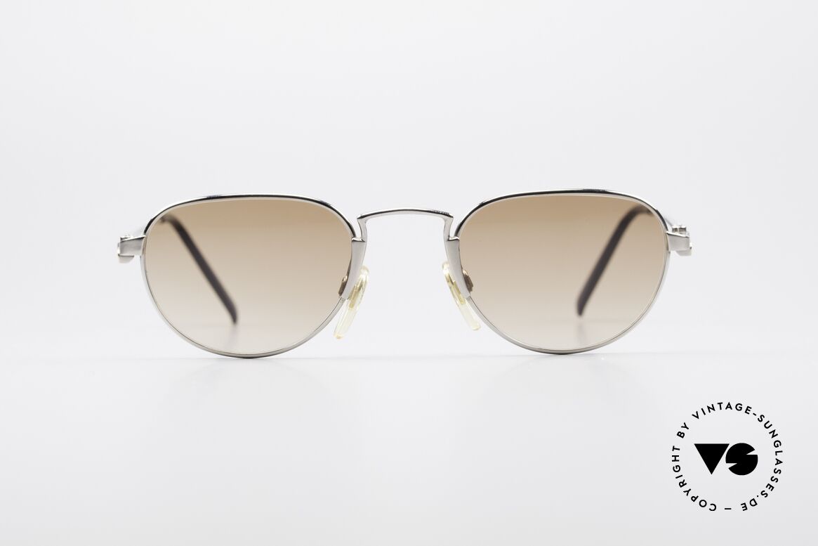 Bugatti EB605 Kleine Vintage Sonnenbrille, sehr feine & leichte DesignerSonnenbrille von Bugatti, Passend für Herren und Damen